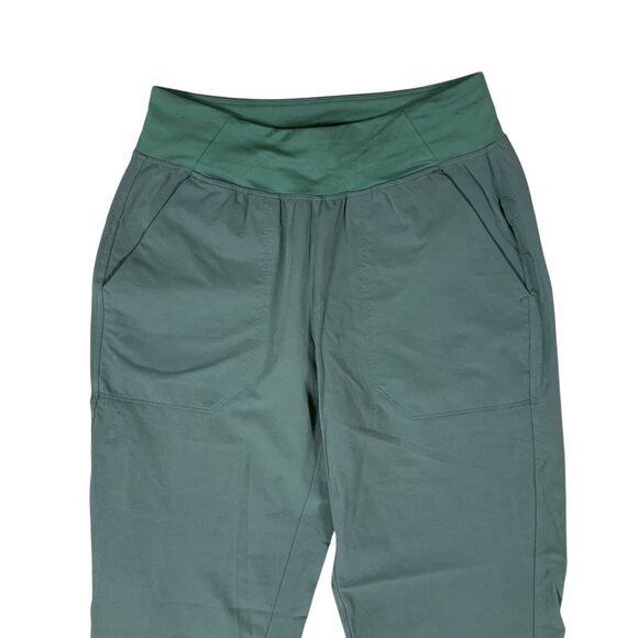 REI Co Op Green Hiking Jogger Pants Stretch Waist Outdoor Trail Activewear XS - Picture 2 of 5